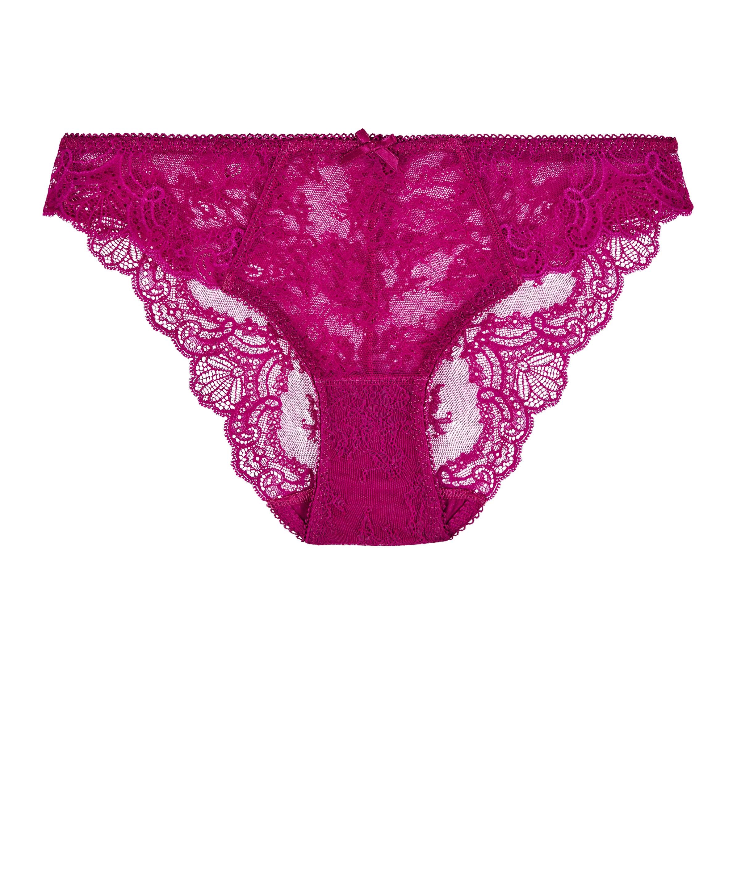 Dans Des Sens Italian Brief in Pink Pulsion By Aubade S XL