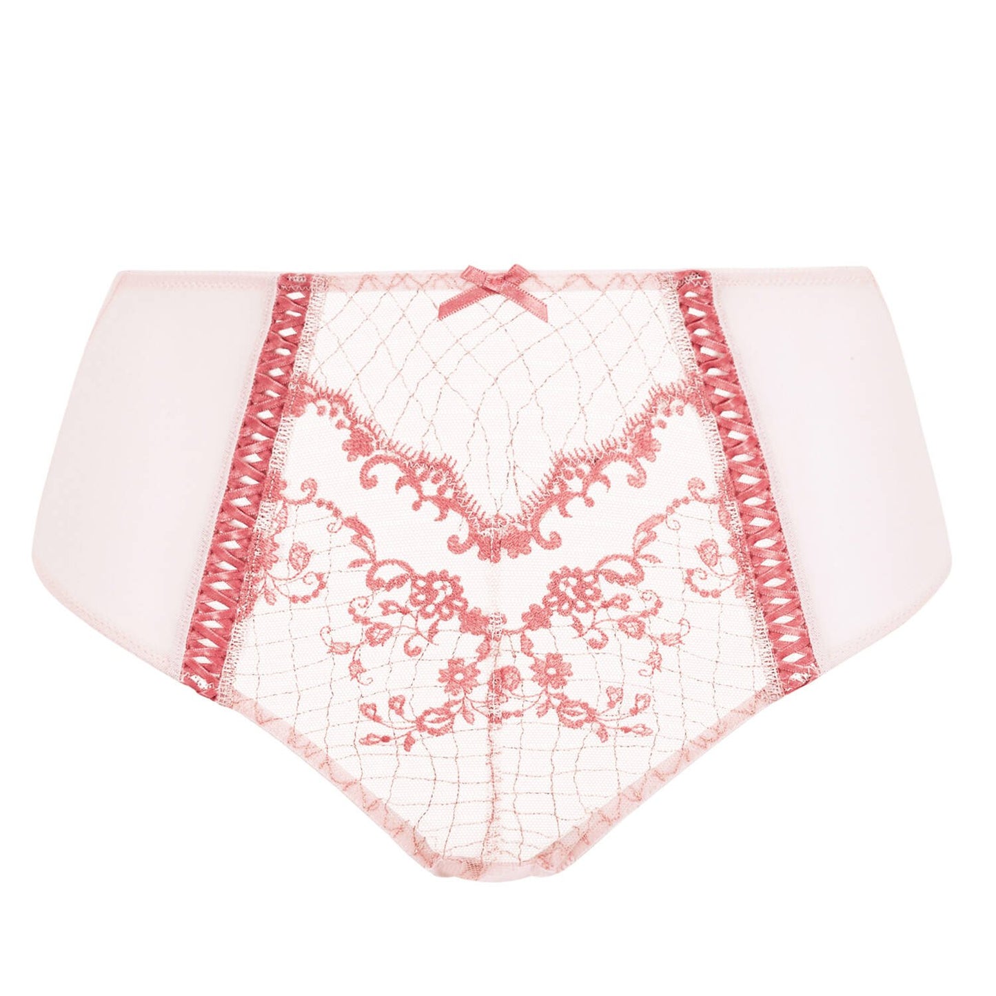 Lacage High Waisted Brief in Rose Pink By Gossard- XS-XXL