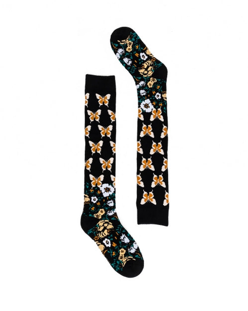 Butterfly Craze Knee High Sock By Sock Candy