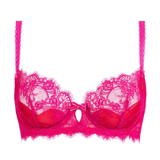 Zsa Zsa Underwire Bra in Magenta By Dita Von Teese Lingerie - 32-38 B-F (UK)
