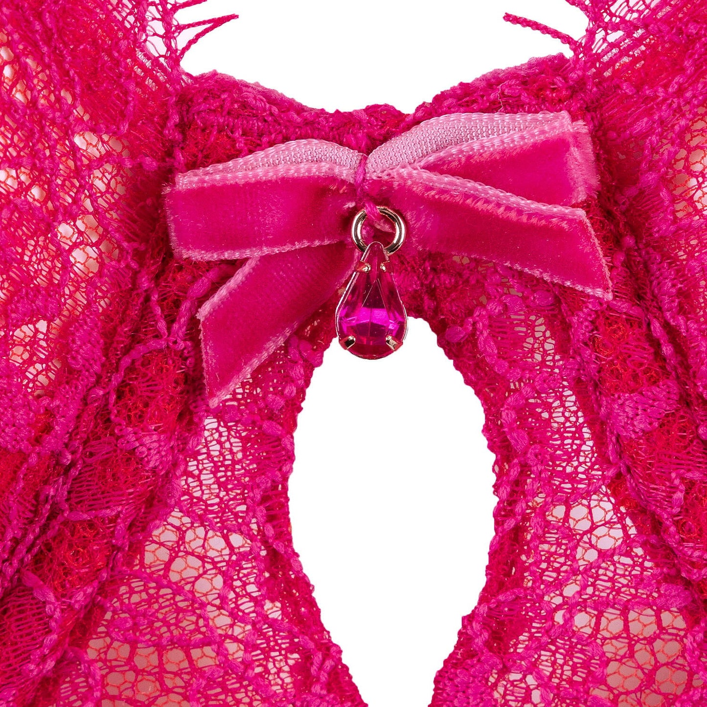 Zsa Zsa Curve Bra in Magenta By Dita Von Teese Lingerie - 38-44 D-FF (UK)
