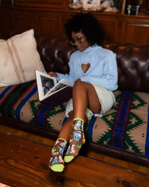 Dopamine Dogs Sheer Sock By Sock Candy