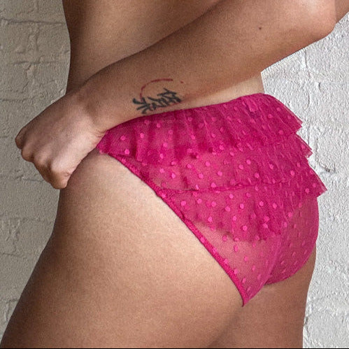 Coucou Lola Flirt Bikini in Pink Orchid By Only Hearts - S-L