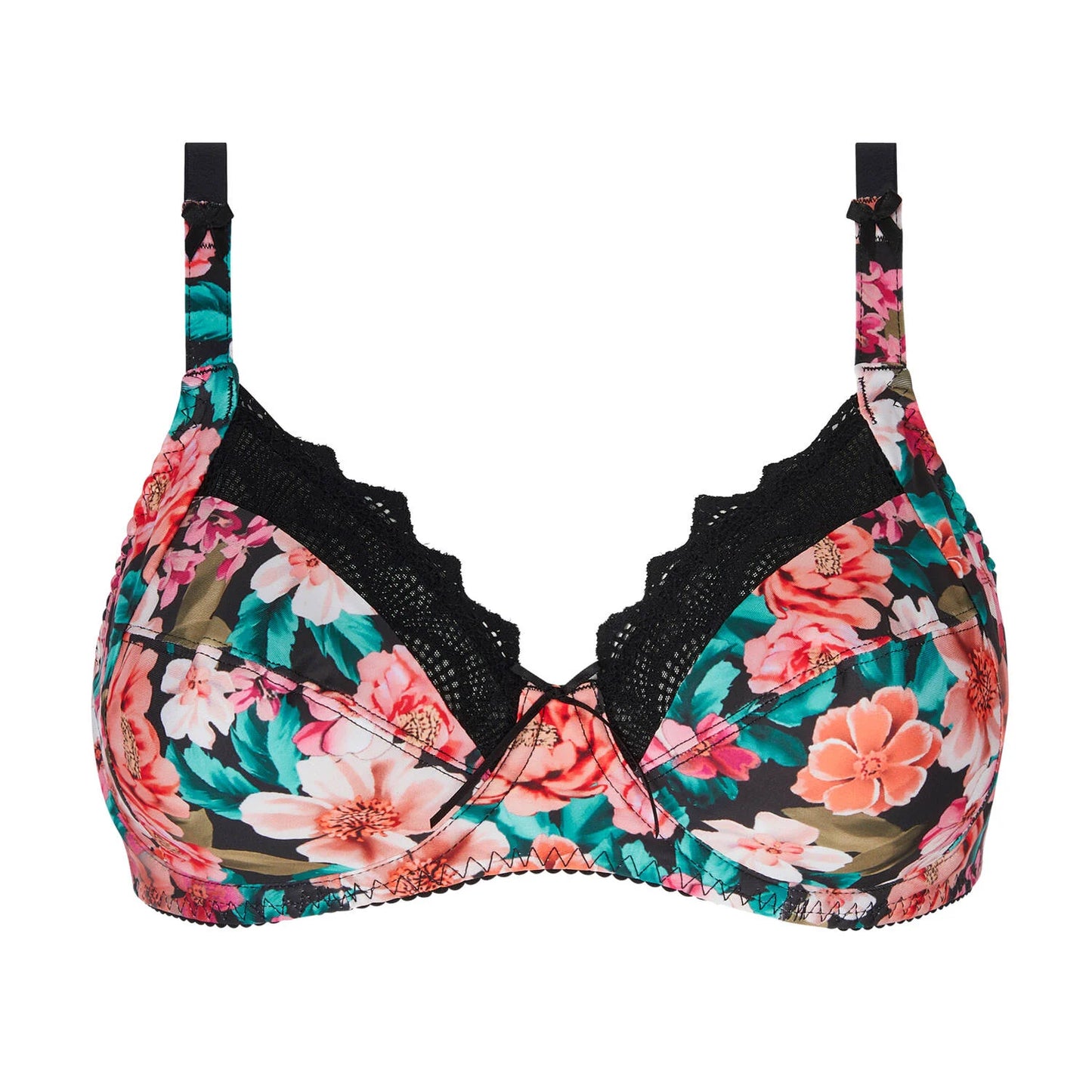 Parfum De Kerala (Bain De Fleurs) 3 Parts Full Cup Bra By Antigel - 38-42 C-G (EURO)