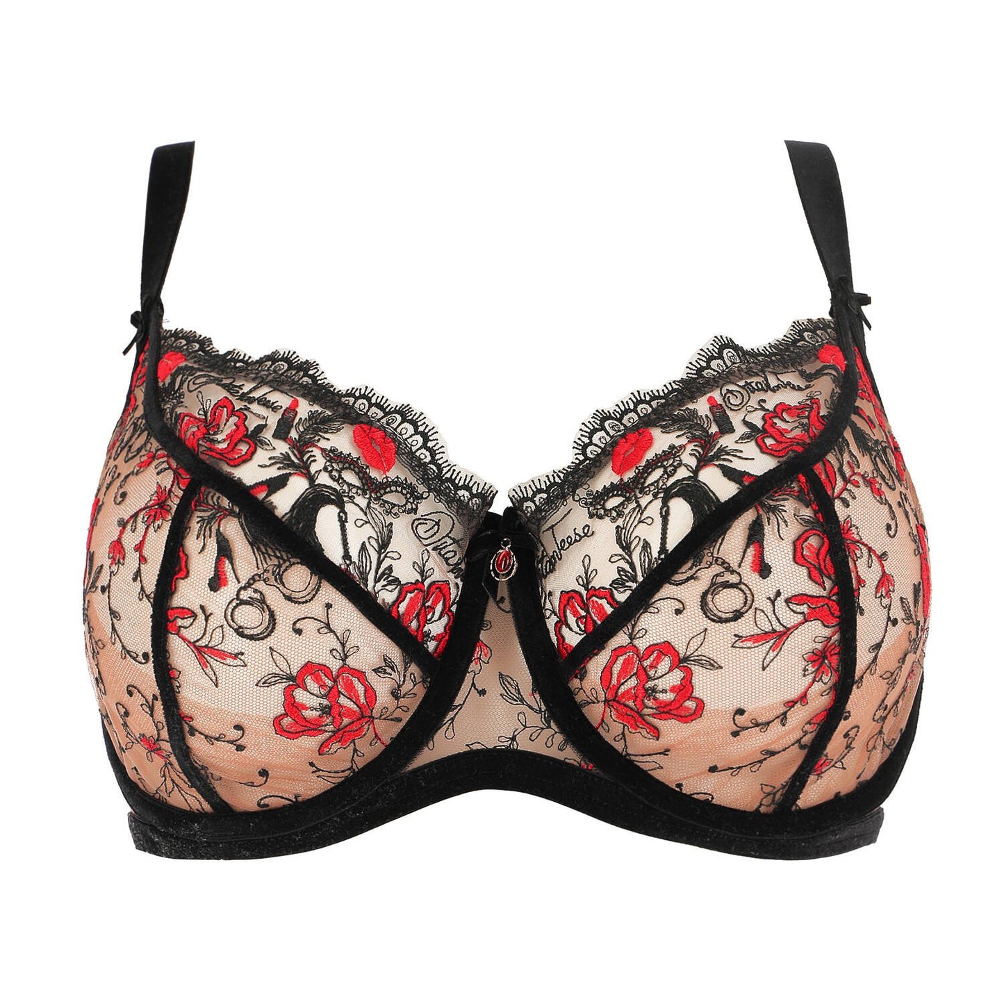 Novelteese Curve Bra By Dita Von Teese Lingerie - 38D-44FF (UK sizing)