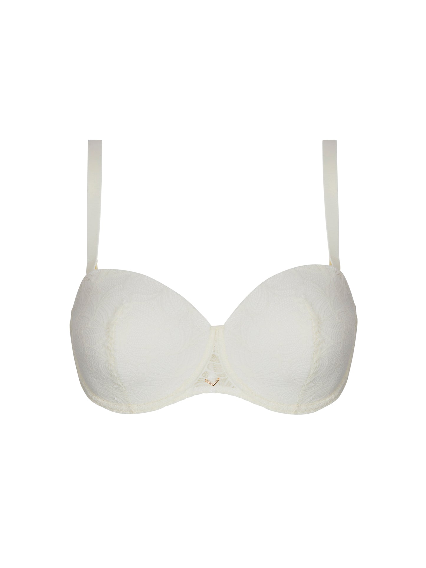 Atelier Séduction Bandeau Convertible Bra By Antigel in Ivory - 32-40 B-F (EURO sizes)