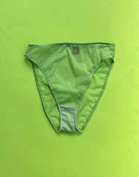Whisper High Waist Brief in Cucumber By Only Hearts Lingerie - S-XL