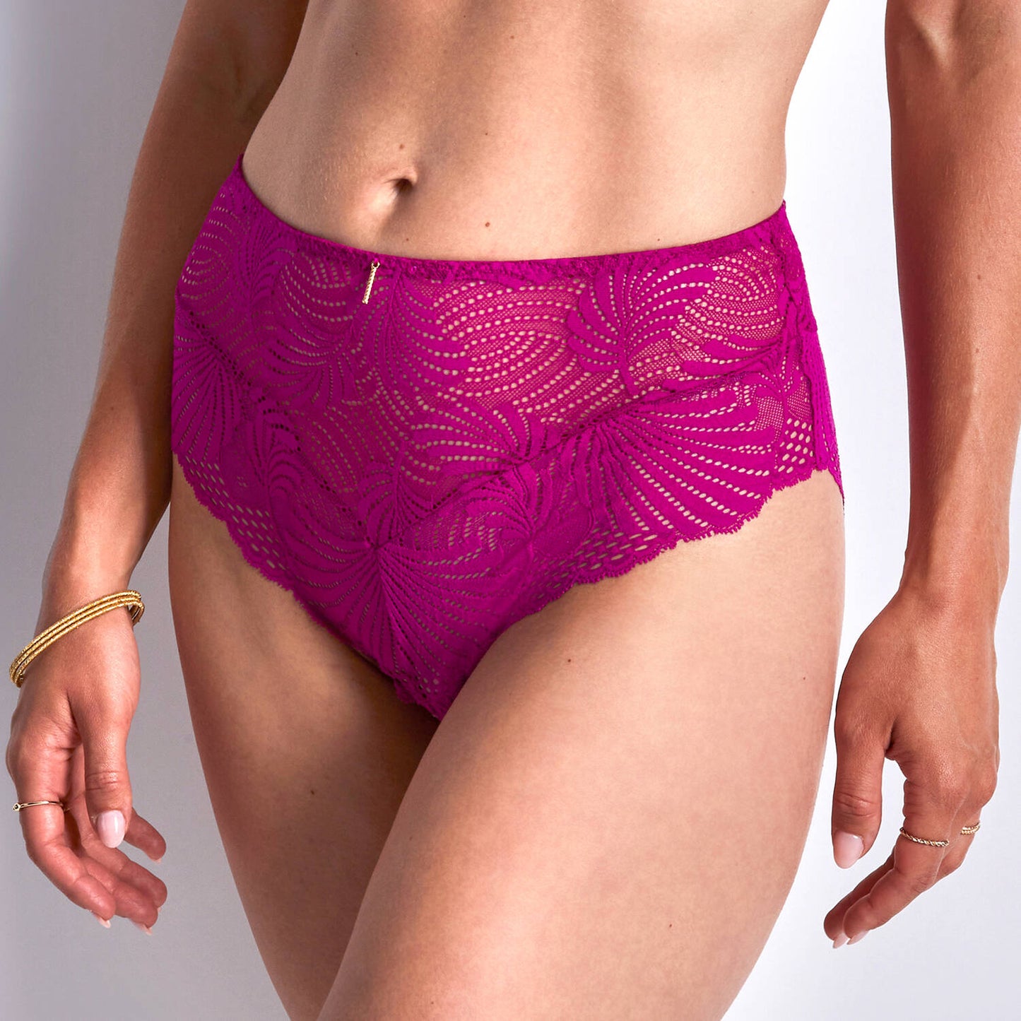 Rythym Of Desire in Radiant Pink Italian Brief By Aubade - S-XXL