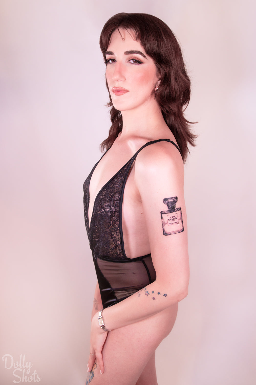 Lexi Bodysuit in Onyx By Journelle - XS-L