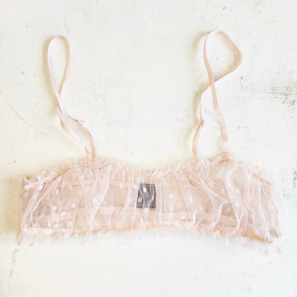 Coucou Lola Joey Bralette  By Only Hearts in Petal Pink - XS-L