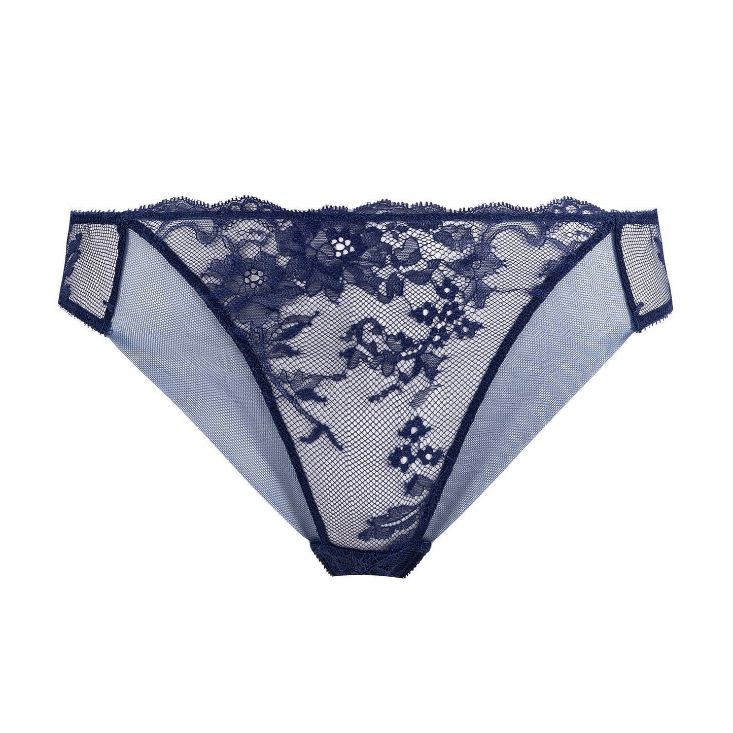 Yva Backless Bikini Brief in After Dark By Dita Von Teese Lingerie - sizes XS-XL