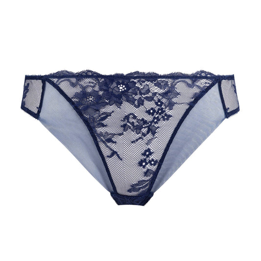 Yva Backless Bikini Brief in After Dark By Dita Von Teese Lingerie - sizes XS-XL