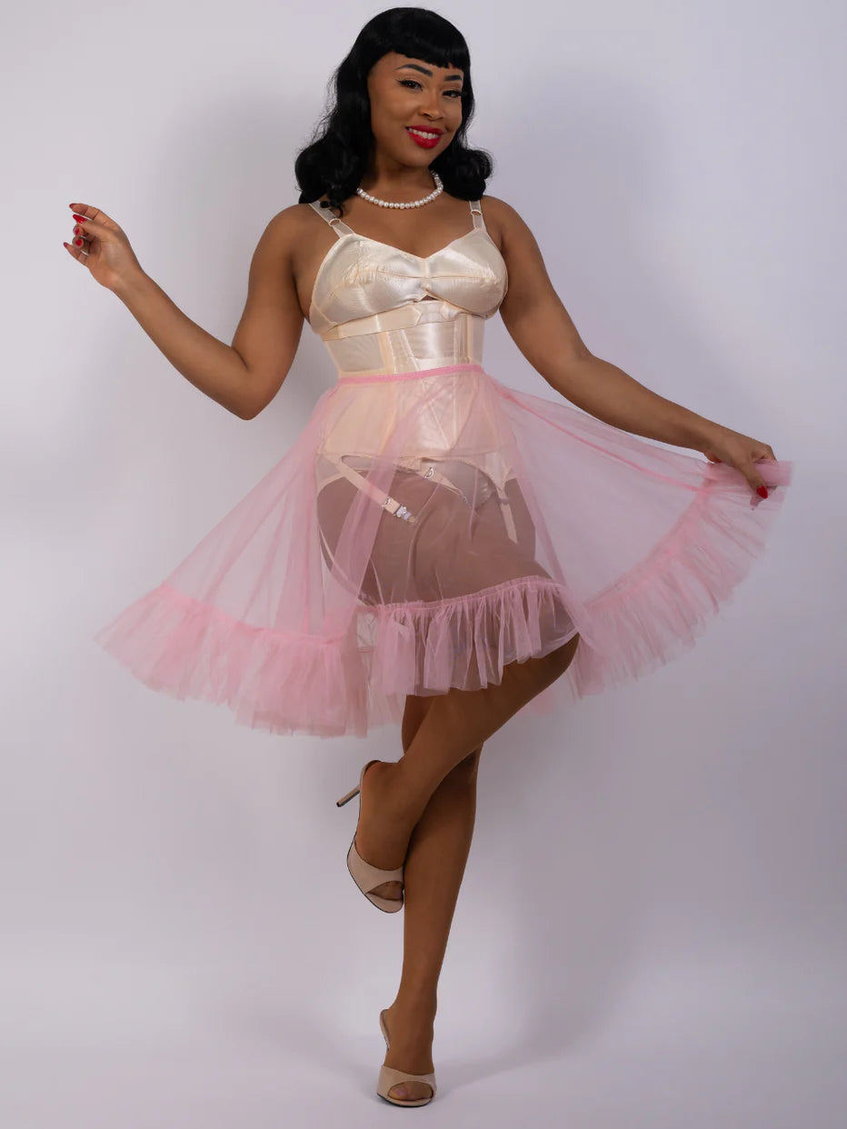 Pink Frilly Petticoat By What Katie Did