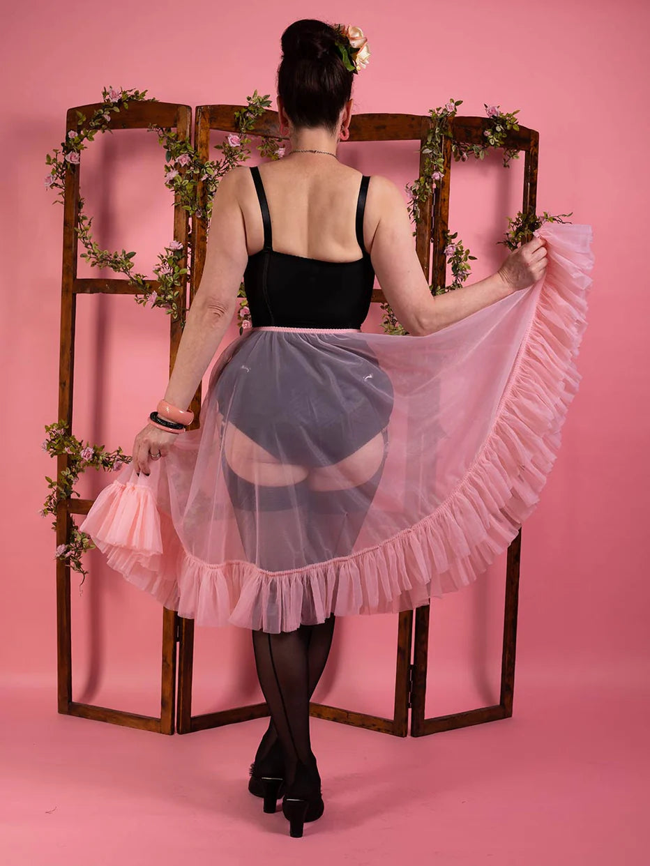 Pink Frilly Petticoat By What Katie Did