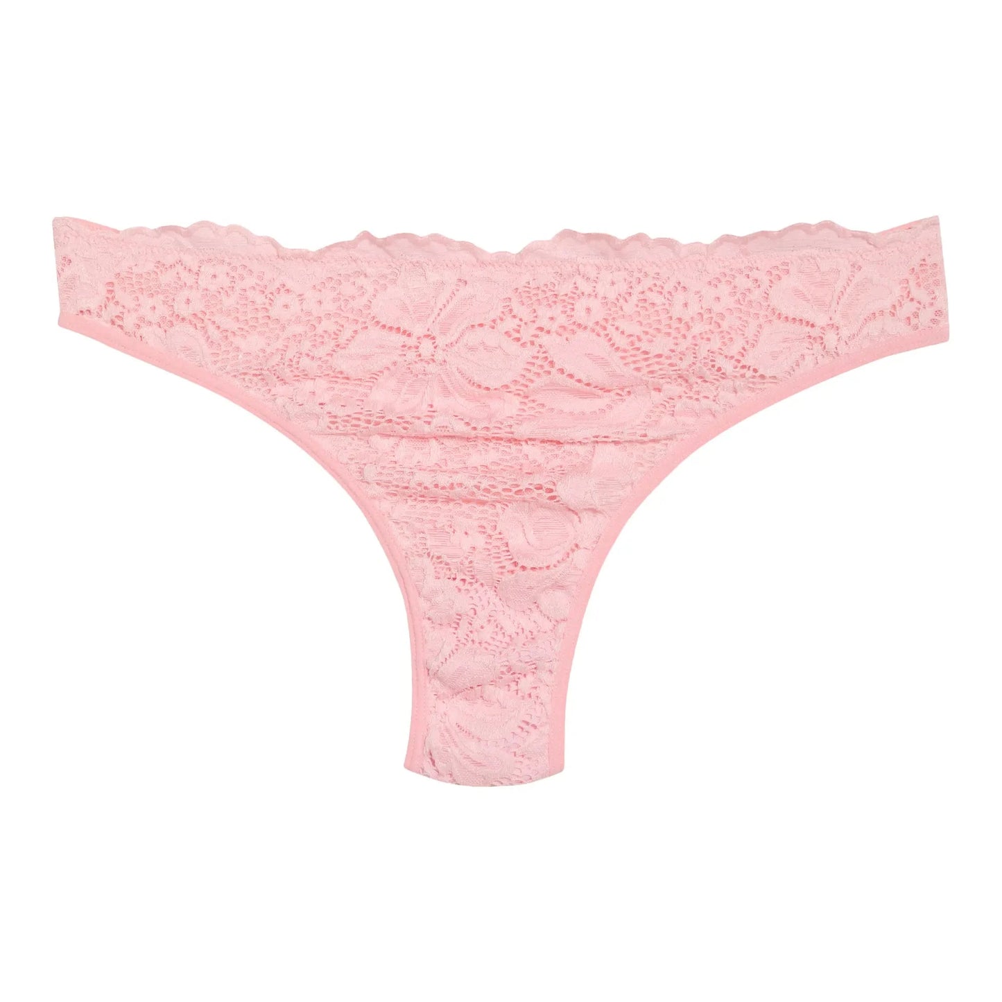 Pink Lace Thong By Kilo Brava  - S-XXXL