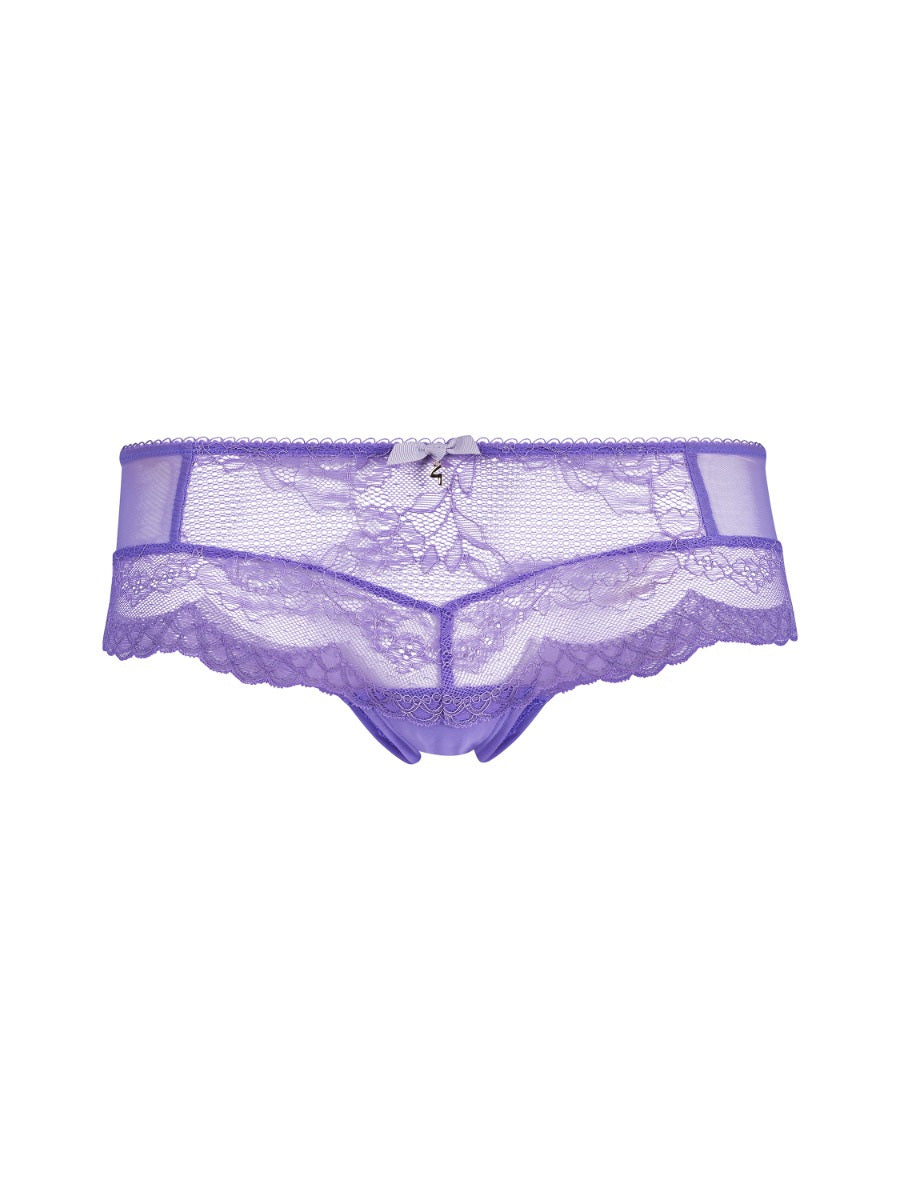 Superboost Lace Shorty In Purple Hebe By Gossard- XS