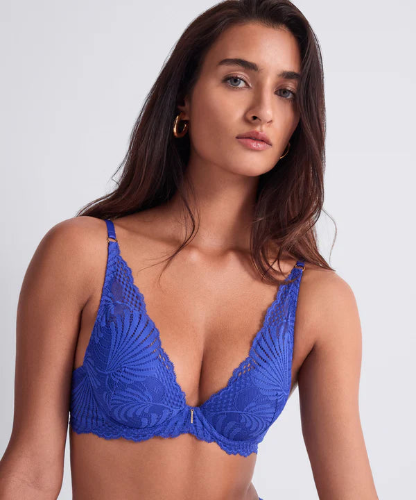 Rhythm Of Desire Scarf Push Up Bra in Cyclades By Aubade - 32-36 A-B