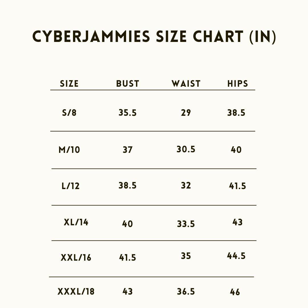 Lana Deco Print PJ Set By Cyberjammies - M-XXXL