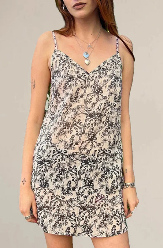 Afternoon Delight Sunday Slip Dress in 100% Cotton By Only Hearts Lingerie - S-L