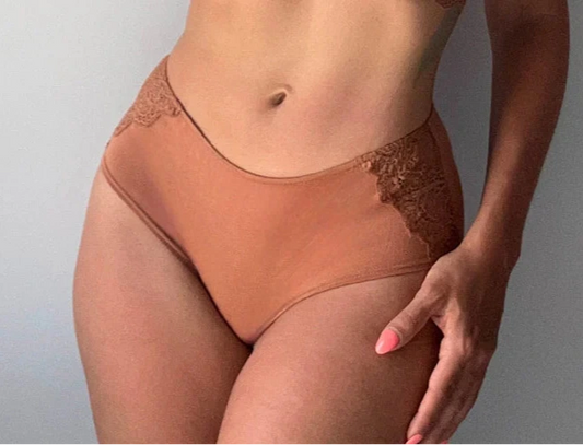 So Fine Hazel Brief in Raw Sugar By Only Hearts -S-XL++