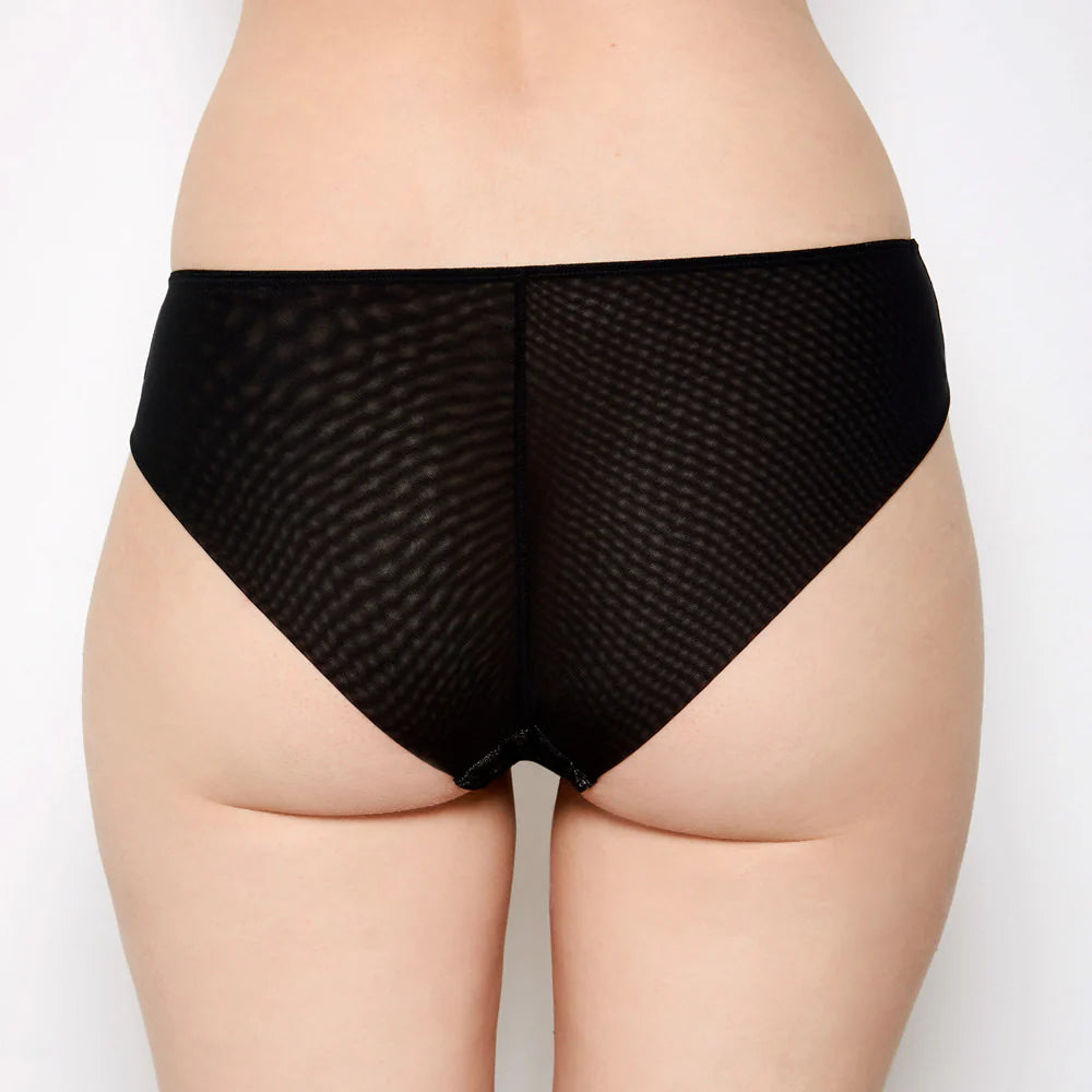 Sophia Silk Low Rise Knickers in Apricot By Katherine Hamilton