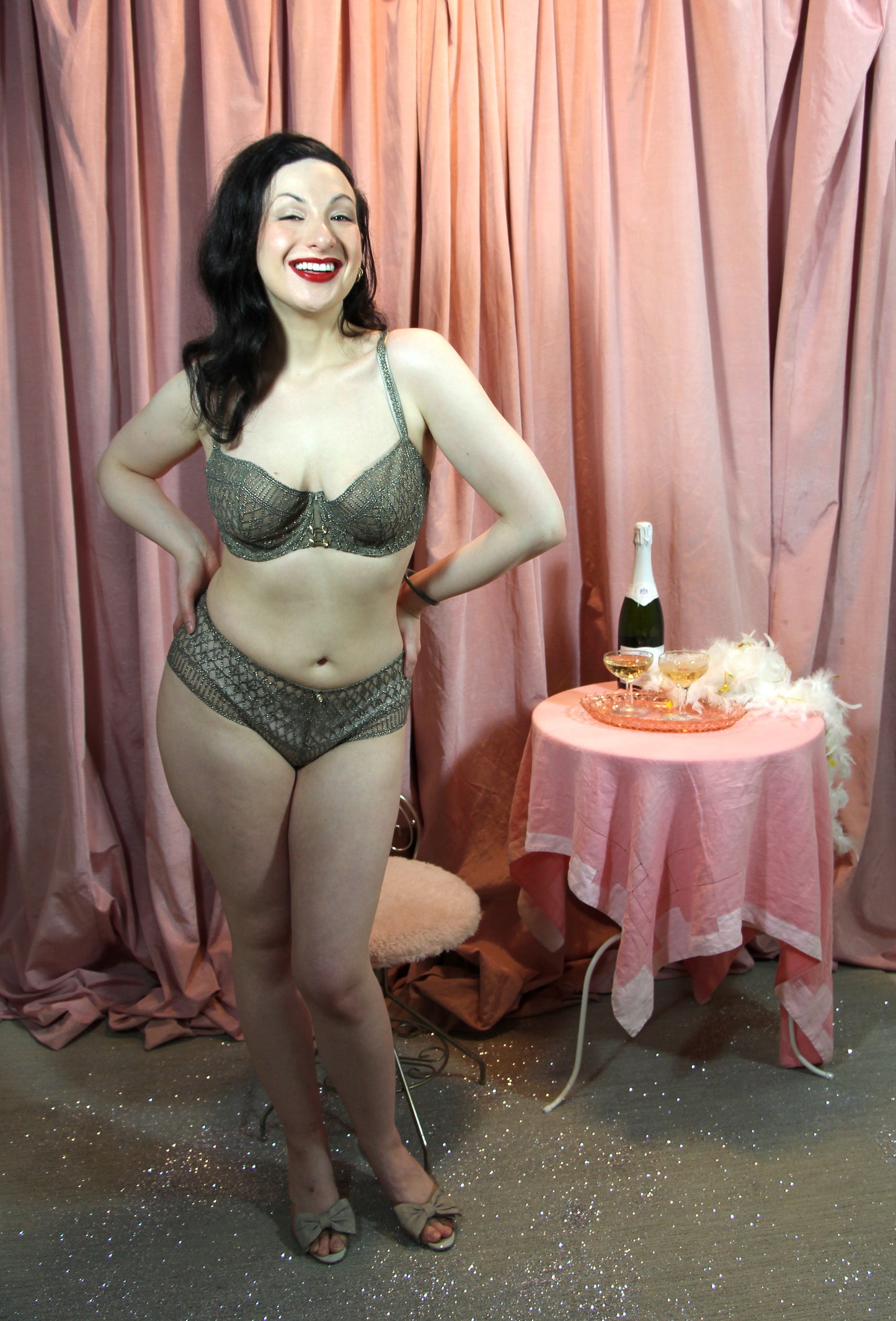 Stardust Dream Half Cup Bra in Nile Green By Aubade - 32-40 B-F (EURO)