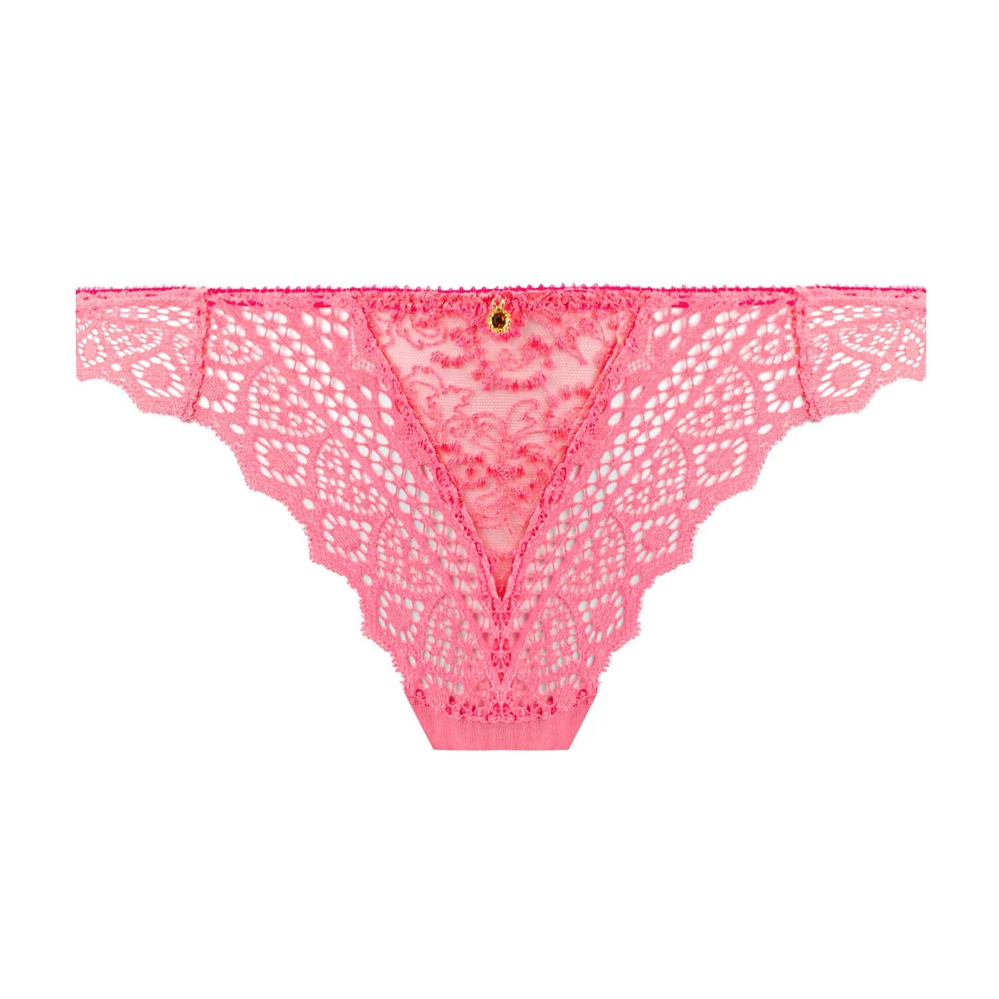 Cassiopée Tanga Style Thong in Electric Pink By Empreinte - XS-XL
