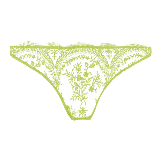 Severine Thong in Absinthe Foil By Dita Von Teese - sizes XS-L