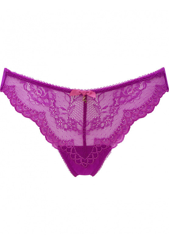 Superboost Lace Thong In Orchid- XS-XL