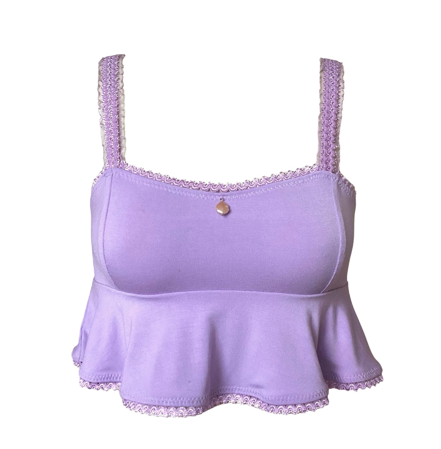 IV for Gigi : VENUS Lilac & Freshwater Pearl Bralette - S-3X