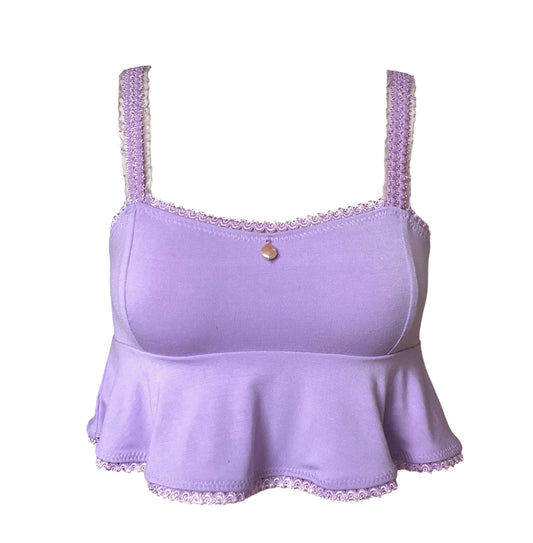 IV for Gigi : VENUS Lilac & Freshwater Pearl Bralette - S-3X