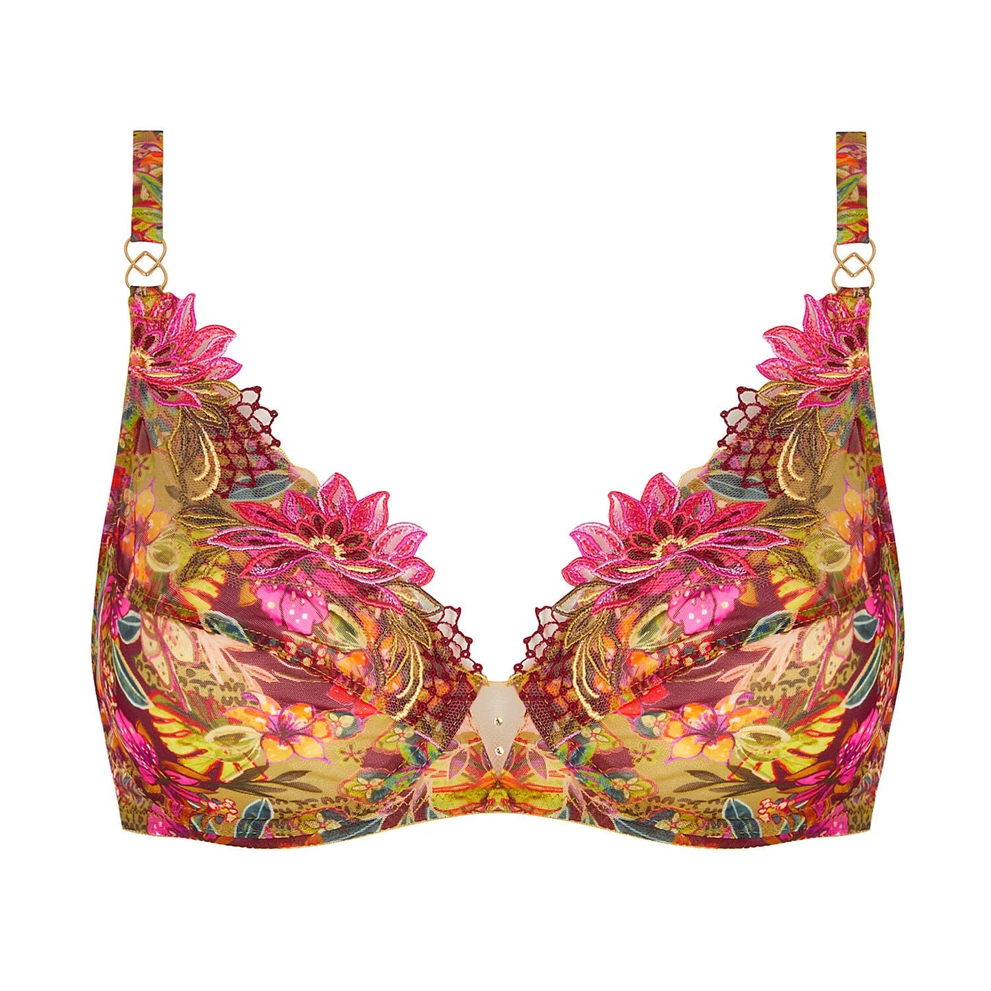 Danse Des Fleurs Glam Triangle Underwire Bra By Lise Charmel - 32-38 B-D