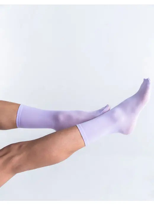 Bio Pop Socks By Les Belles in Violet - sizes 4-12 (sock size)