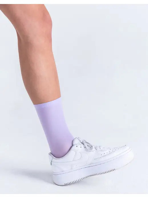 Bio Pop Socks By Les Belles in Violet - sizes 4-12 (sock size)