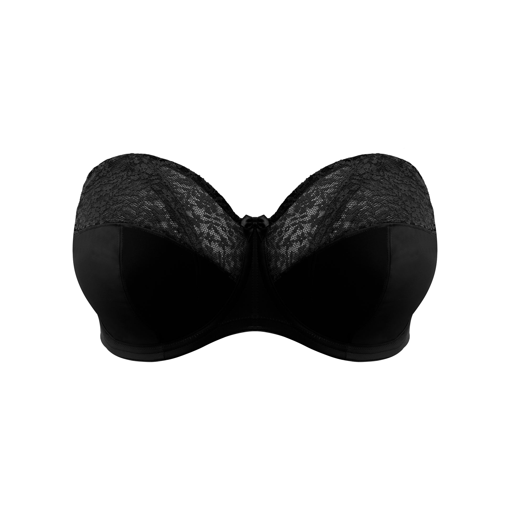 Adelaide Strapless Underwire Cathedral Bra In Black By Goddess - 32-46  Bands DD-HH (UK sizes)