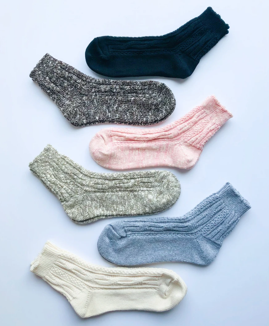 Cotton Jenny Socks By OkayOk - 6 colours