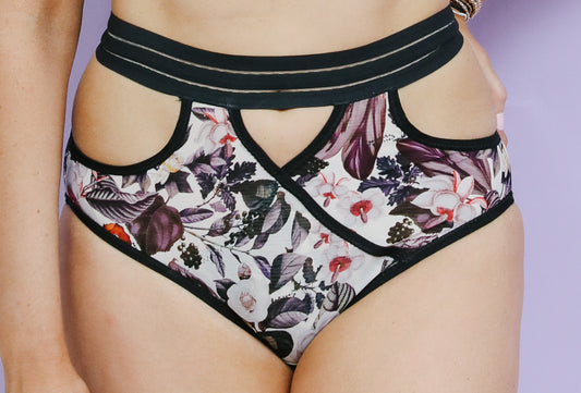 Galina Cut Out Brief - sizes XS