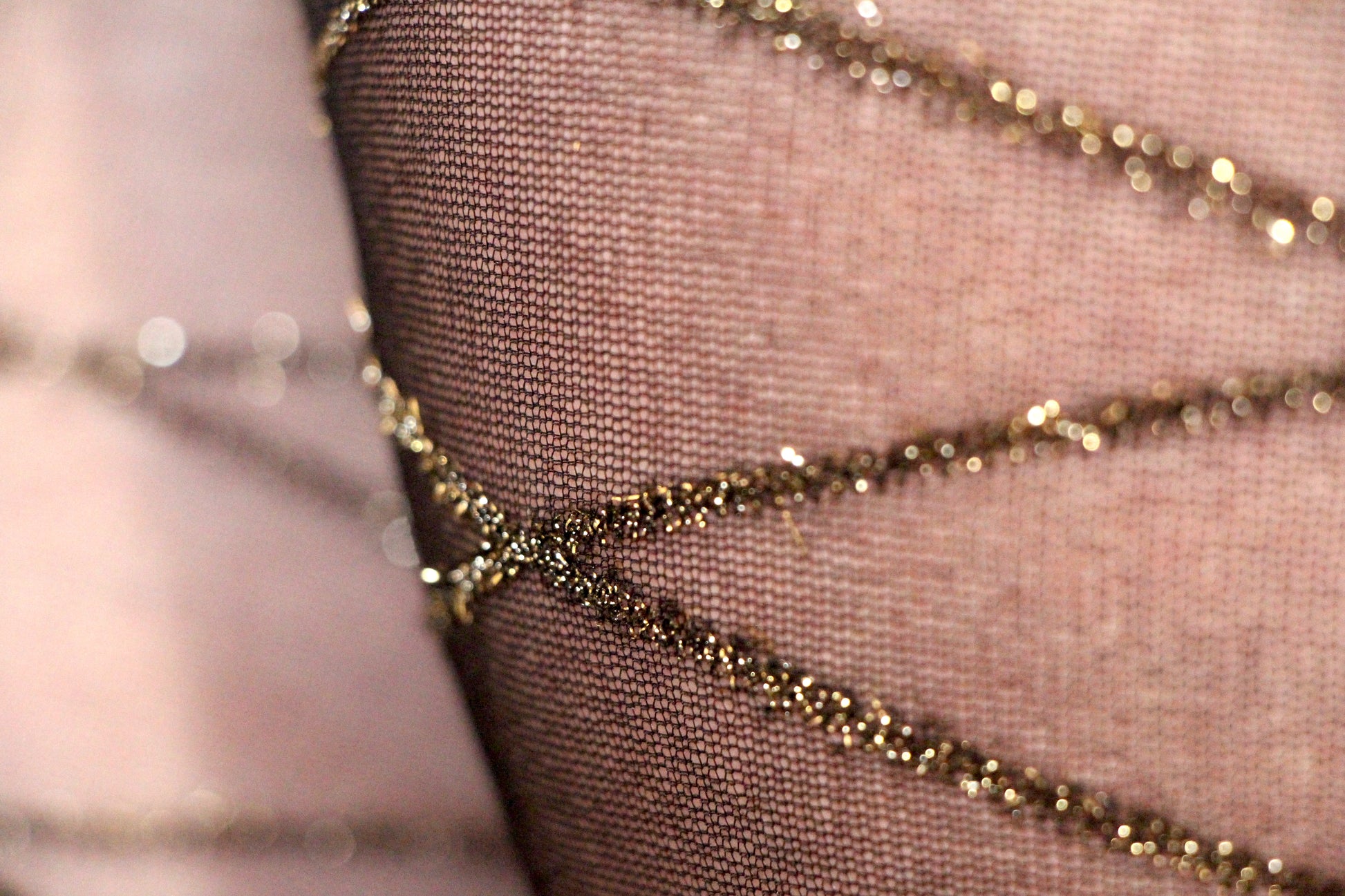 Gold Sparkle Tights