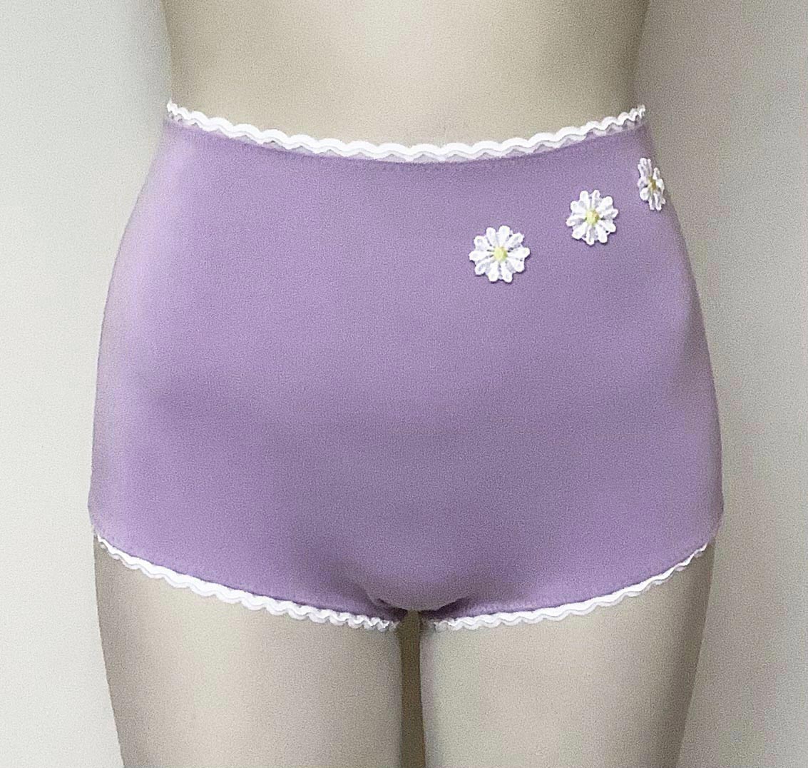IV for Gigi : Marilyn in Lilac Bamboo Knickers - M, 1X + 2X