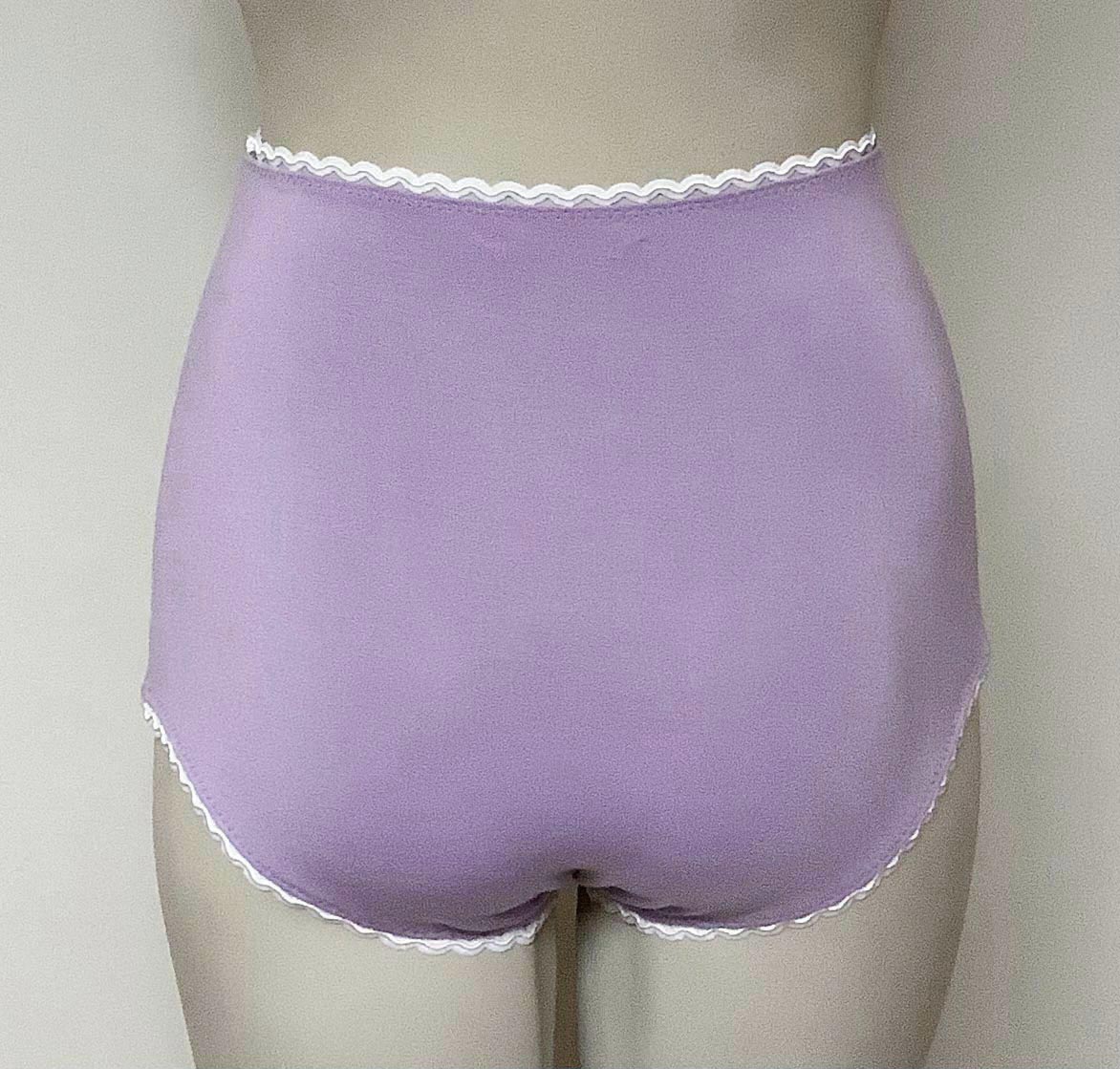 IV for Gigi : Marilyn in Lilac Bamboo Knickers - M, 1X + 2X