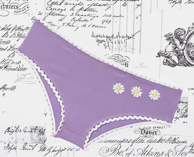 Cute panties with daisies - pinup - Made in Canada - Gigi's – Gigi's House  Of Frills