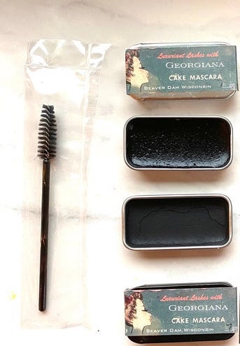 1920s/30s Black Cake Mascara / Eyebrow Colourer (Vegan)