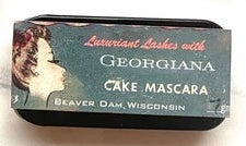 1920s/30s Black Cake Mascara / Eyebrow Colourer (Vegan)