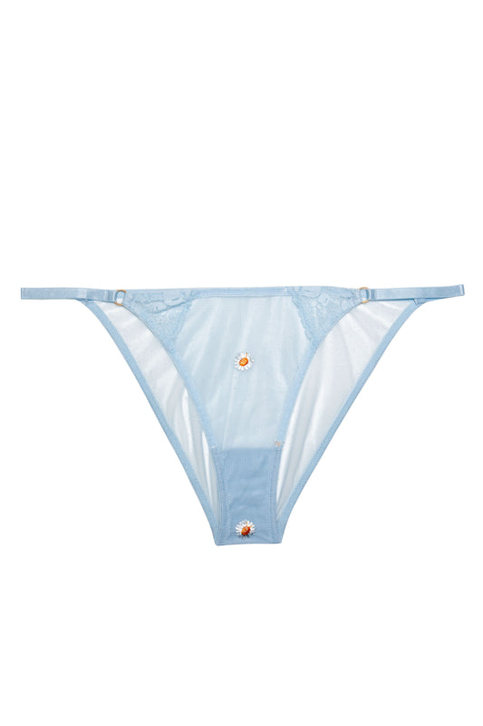 Daisy Embroidery Tanga Brief - sizes 4-16
