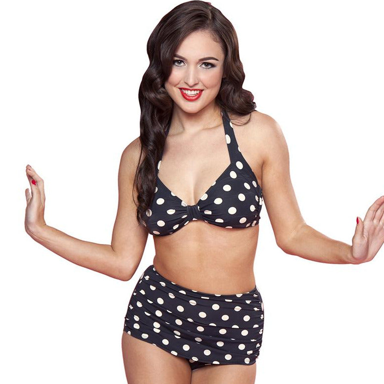 Polka Dot Classic Bikini - select sizes 4,24 + 26