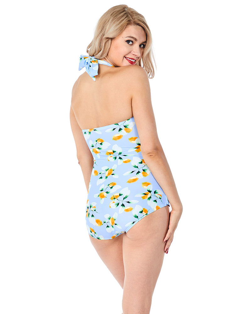 Lemon Blossom Swimsuit- Esther Williams - Gigi's - Toronto - Plus Size –  Gigi's House Of Frills