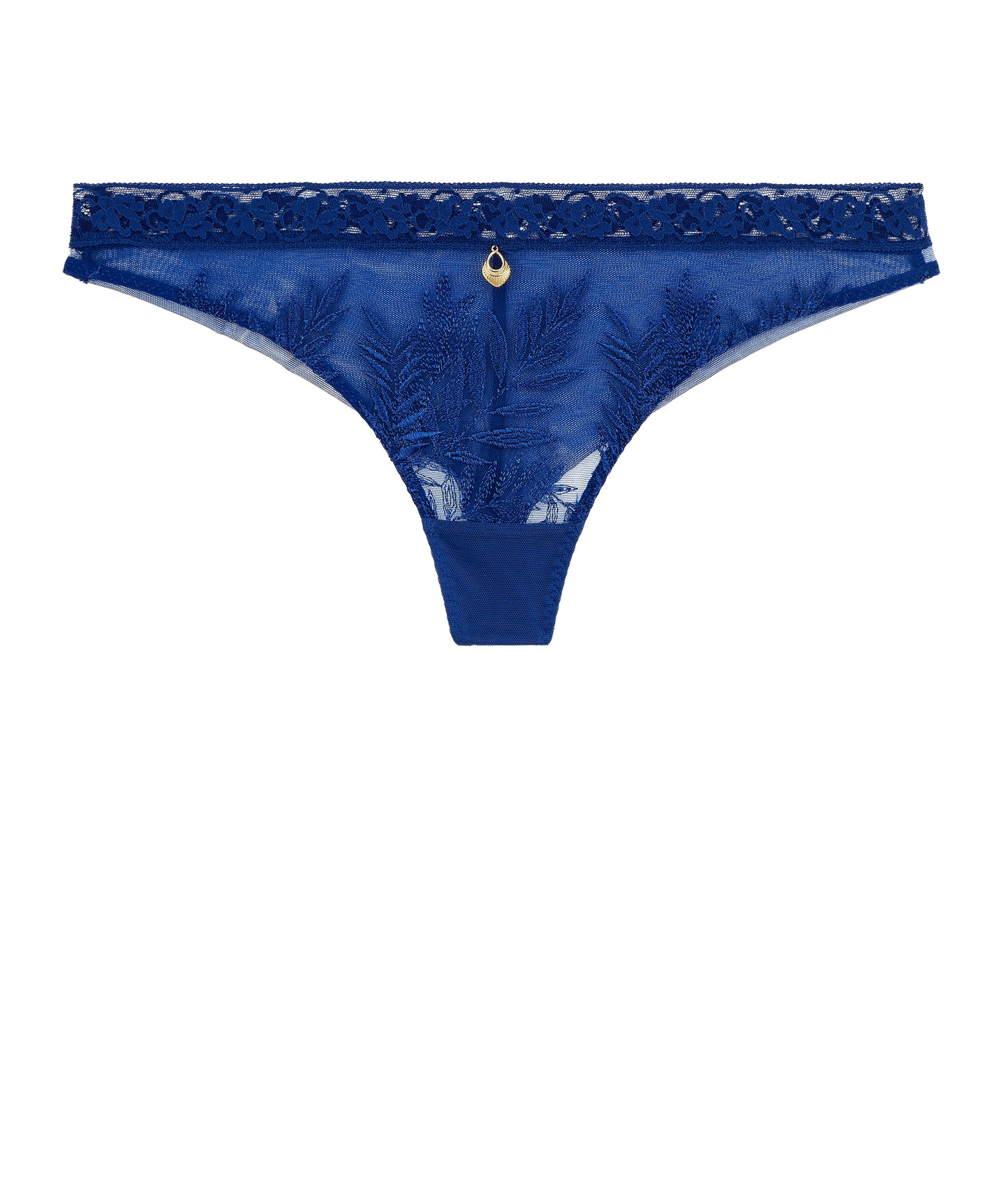 Parenthèse Tropicale Tanga in Electric Blue By Aubade - S-XXL