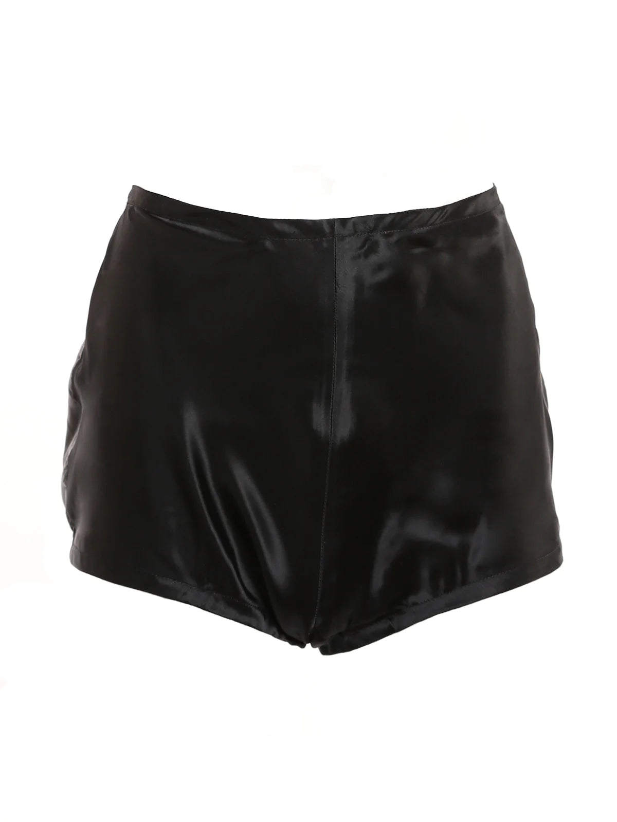Assiette Satin Bloomers - Black and Peach - sizes S-5X
