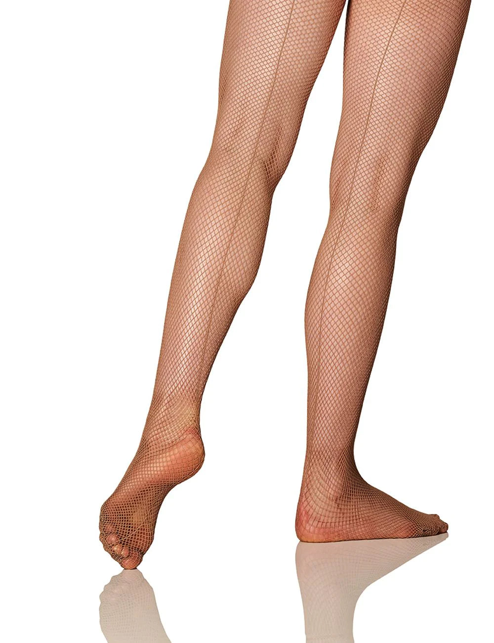 TotalSTRETCH Back Seam Regular Fishnet Footed Tights – Barre & Pointe