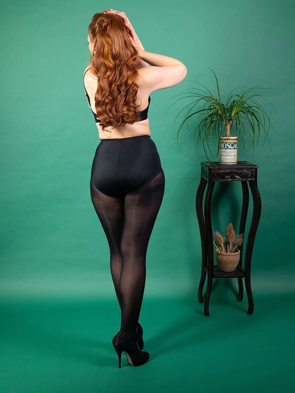 Black Opaque Tights - S/M, M/L + CURVE